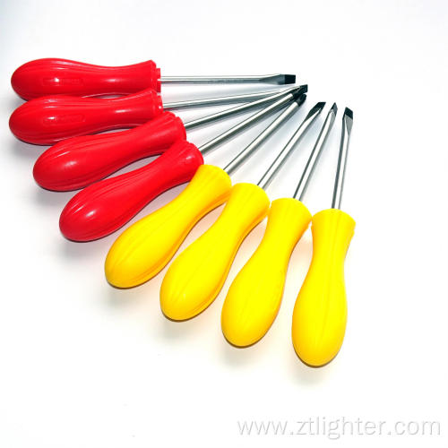 High Quality Cross Screwdriver Plastic Flat Screwdriver